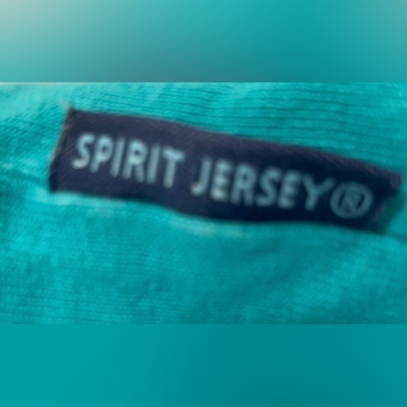 Vero Beach Sweatshirt Size Small Turquoise Vero Beach Printed in White on Back - Picture 6 of 7